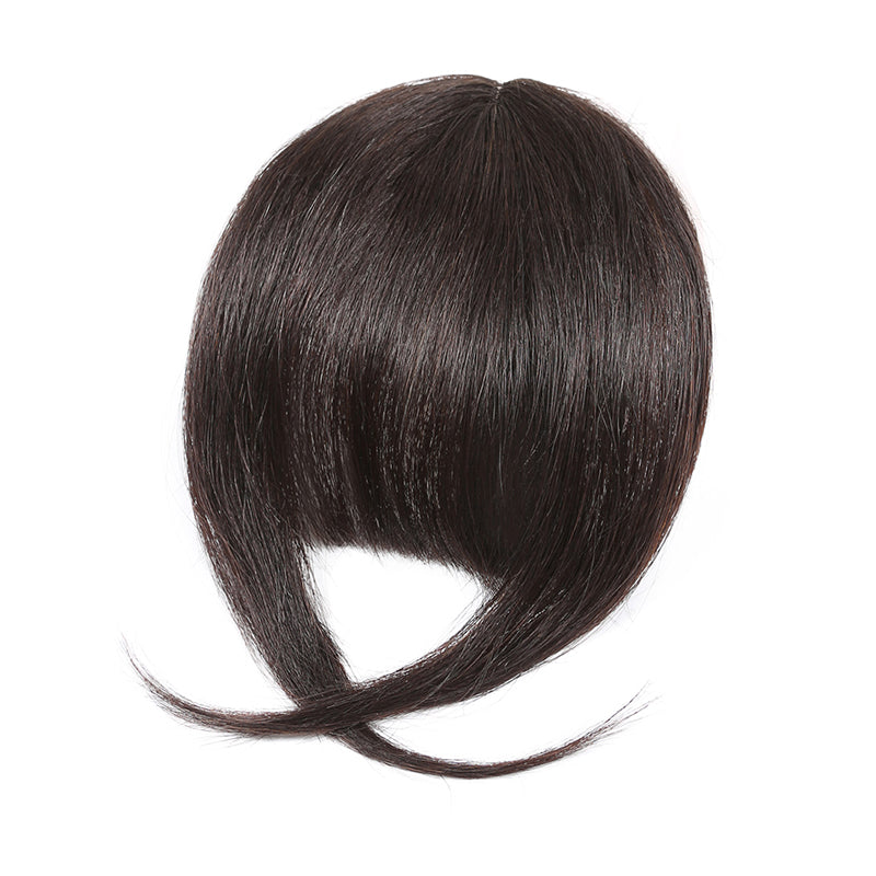 YYONG Bangs Hair Clip In Bangs Real Human Hair French Bangs