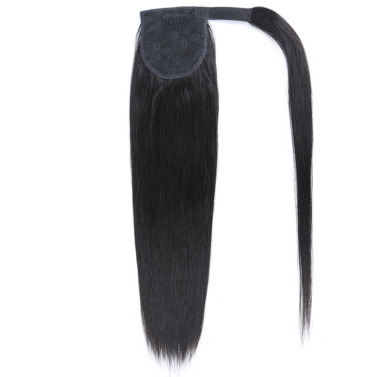 YYONG Straight Human Hair Ponytail Extensions