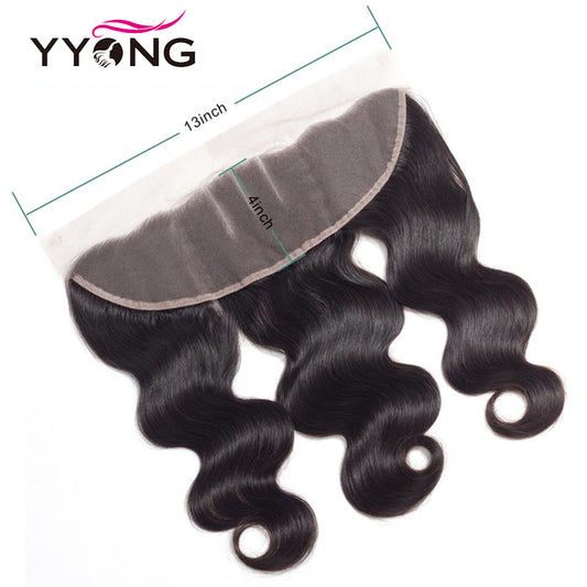 YYONG 13x4 Lace Frontal Human Hair