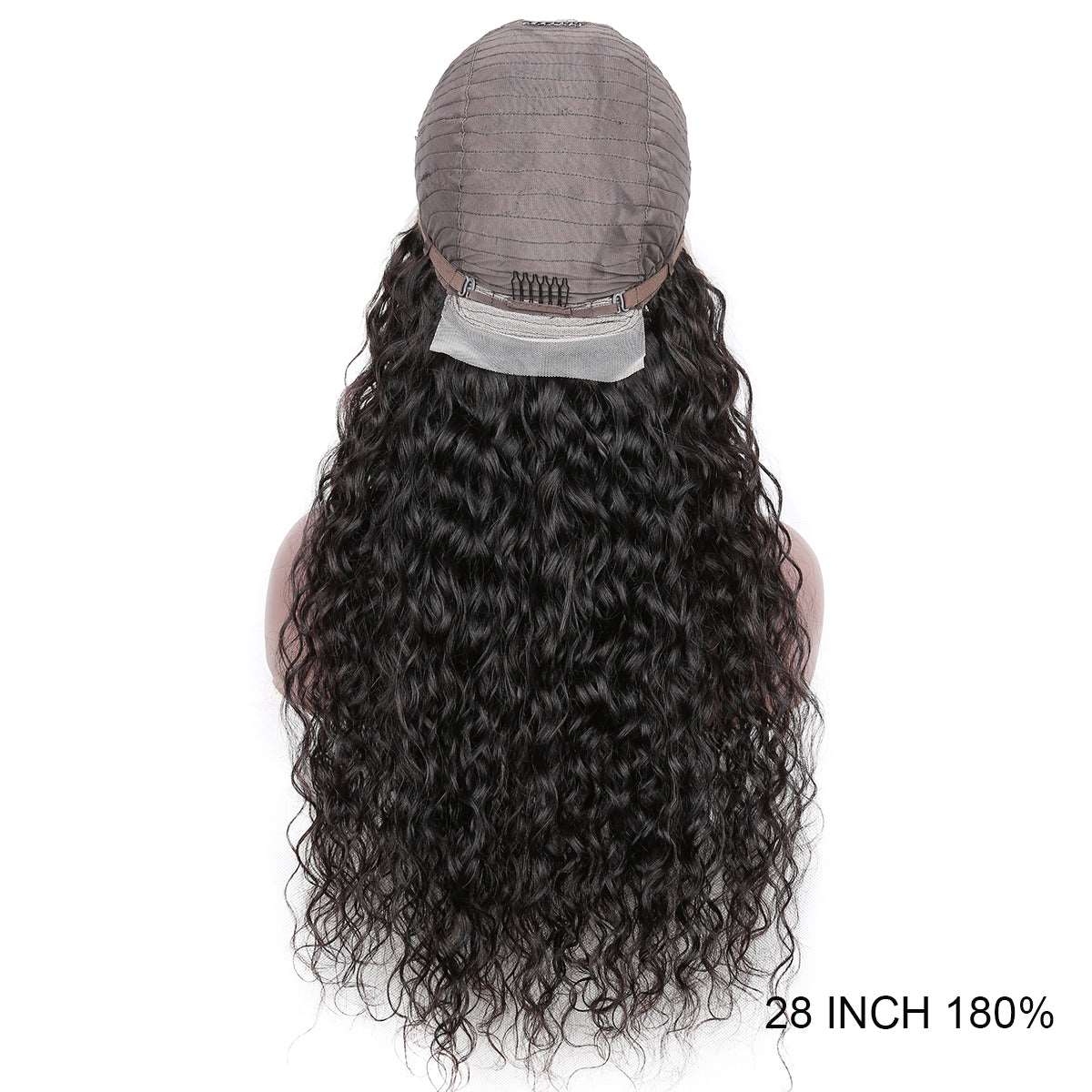 YYONG Water Wave 4x4/ 5x5 Lace Closure Wigs Human Hair Wigs