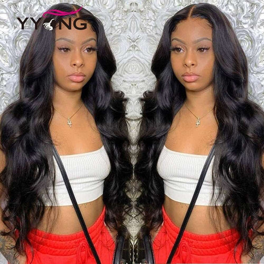 YYONG Body Wave 4x4/ 5x5 Lace Closure Wigs Human Hair Wigs