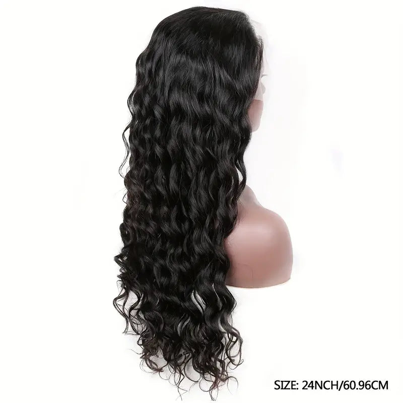 YYONG Loose Deep Wave 13x6 Lace Front Wigs Human Hair Wigs