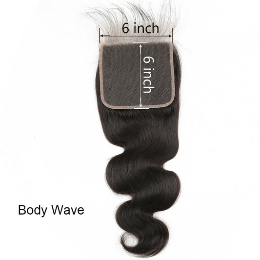 YYONG 6x6  Lace Closure Human Hair Closure