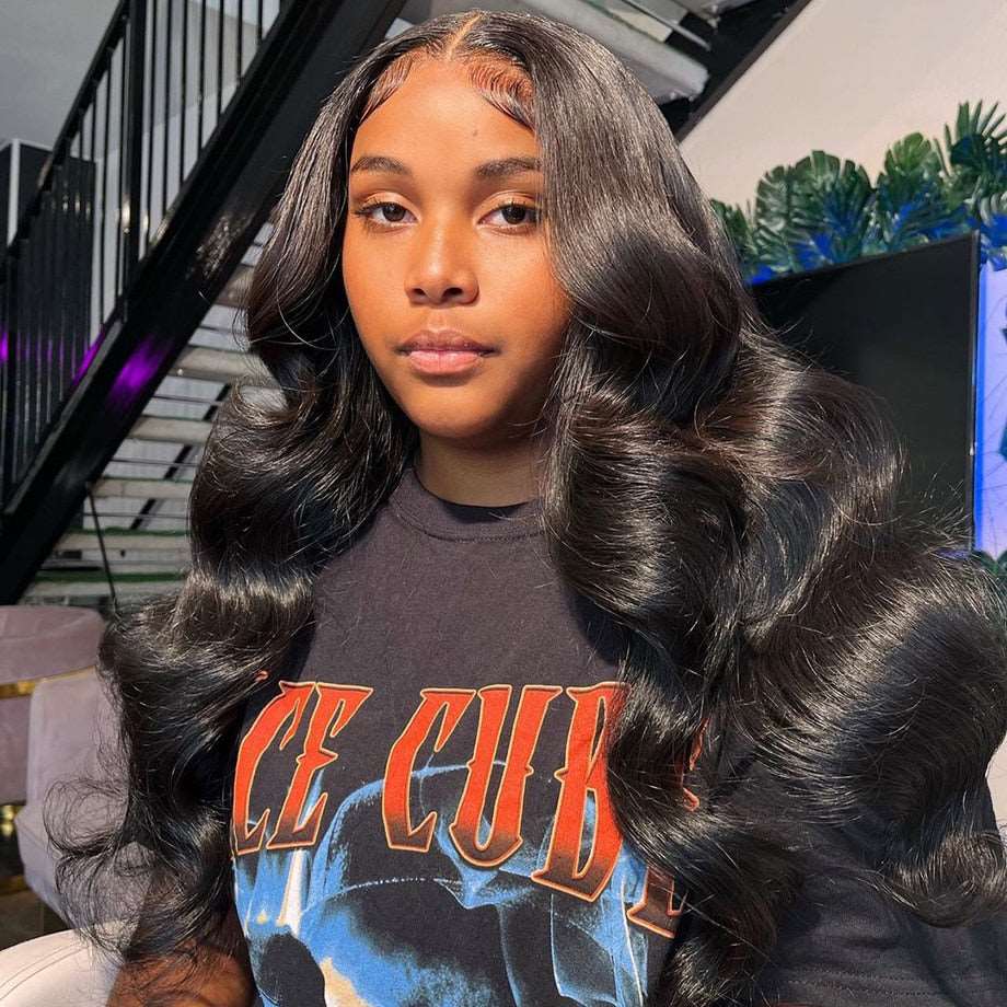 YYONG Body Wave 4x4/ 5x5 Lace Closure Wigs Human Hair Wigs