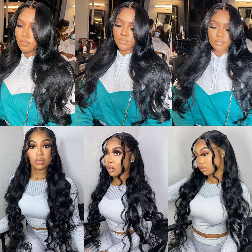 YYONG Body Wave 3 Bundles With Closure 100% Human Hair