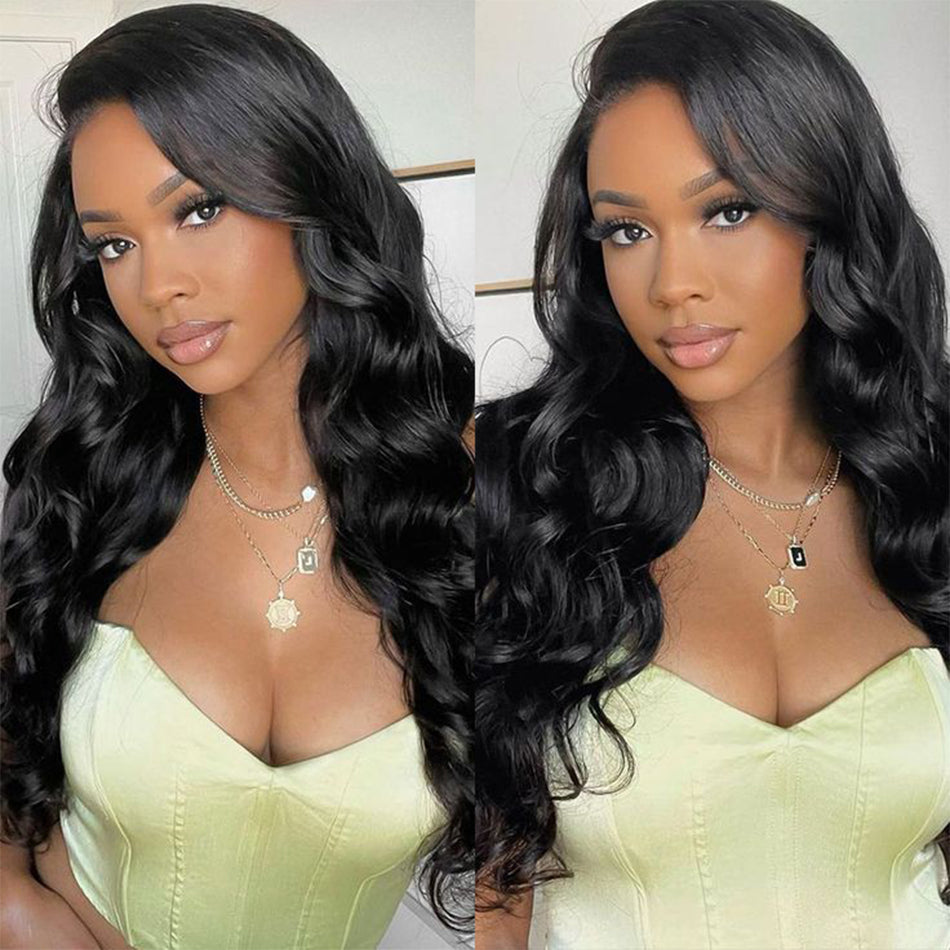 YYONG Loose Wave 3 Bundles With Closure 100% Human Hair
