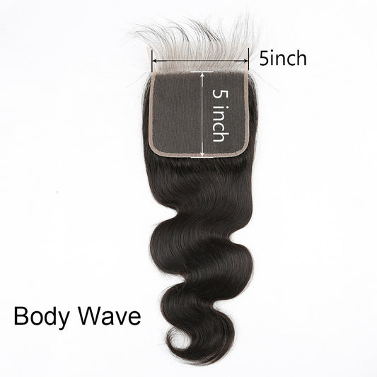 YYONG 5x5  Lace Closure Human Hair Closure