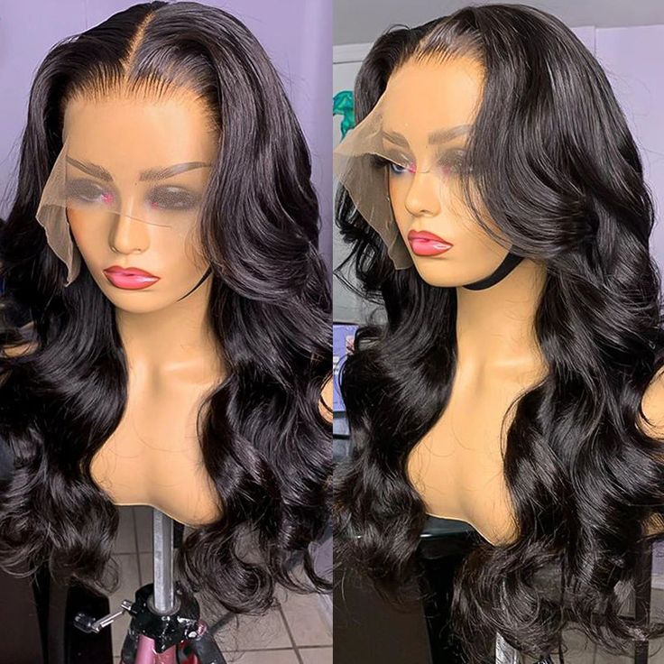 YYONG Body Wave 13x4 Lace Front Wigs Human Hair Wigs