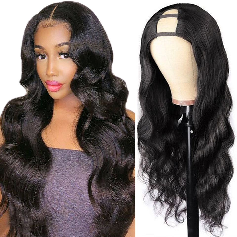 YYONG Body Wave U Part Wigs Human Hair Wigs V part Wigs