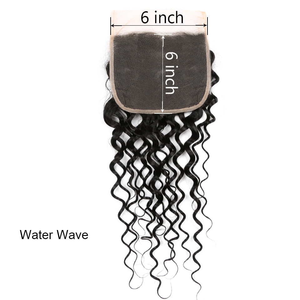 YYONG 6x6  Lace Closure Human Hair Closure