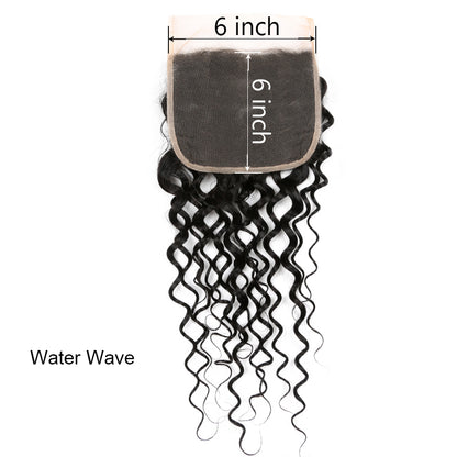 YYONG 6x6  Lace Closure Human Hair Closure
