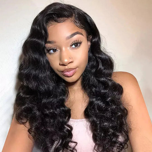 YYONG Loose Deep Wave 4x4/ 5x5 Lace Closure Wigs Human Hair Wigs