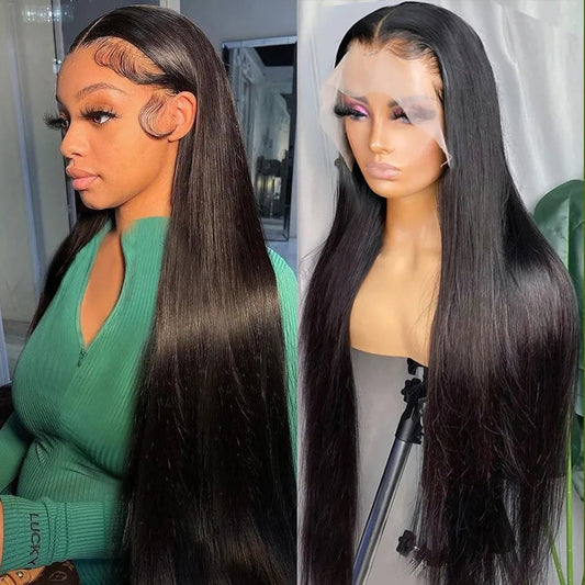YYONG Straight Hair 13x4 Lace Front Wigs Human Hair Wig