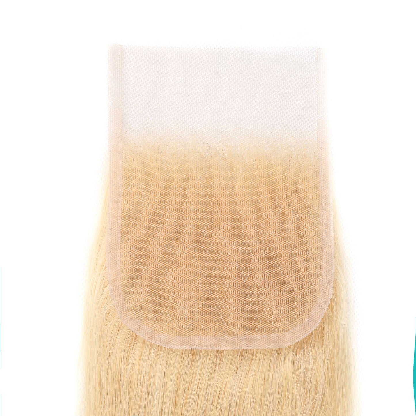YYONG #613 Blonde Straight Hair 3 Bundles With Closure 100% Human Hair