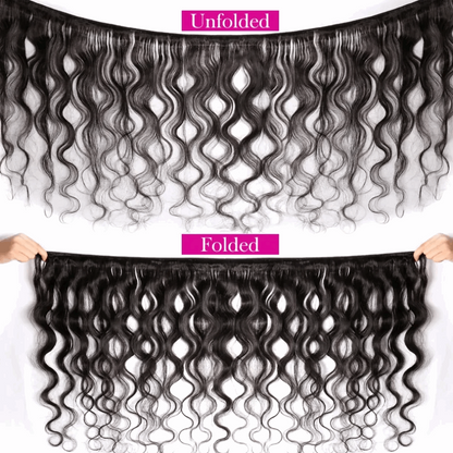 YYONG 3Pcs Body Wave Virgin Human Hair Bundles