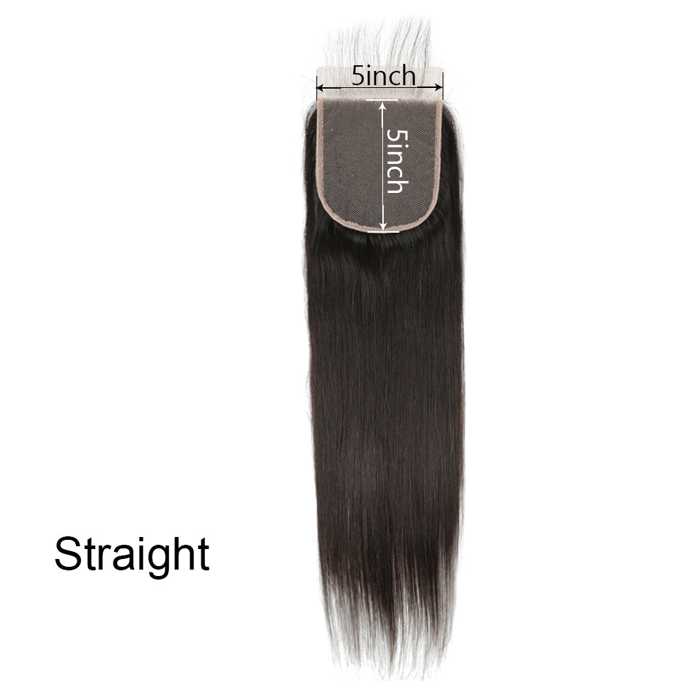 YYONG 5x5  Lace Closure Human Hair Closure